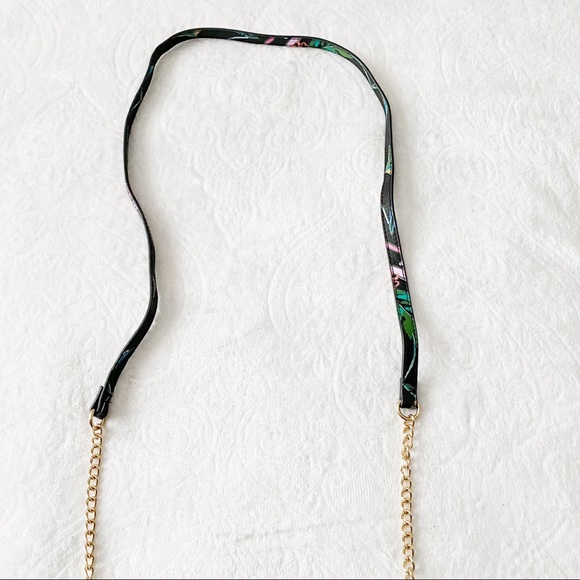 Floral Print Chain Strap Purse - Picture 6 of 11